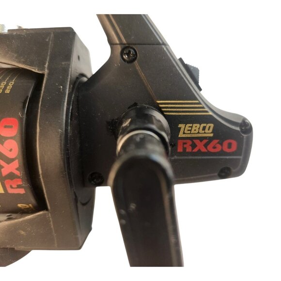 Zebco RX60 Spinning Fishing Reel Durable Lightweight Design Fishing Tackle Line - Picture 6 of 13